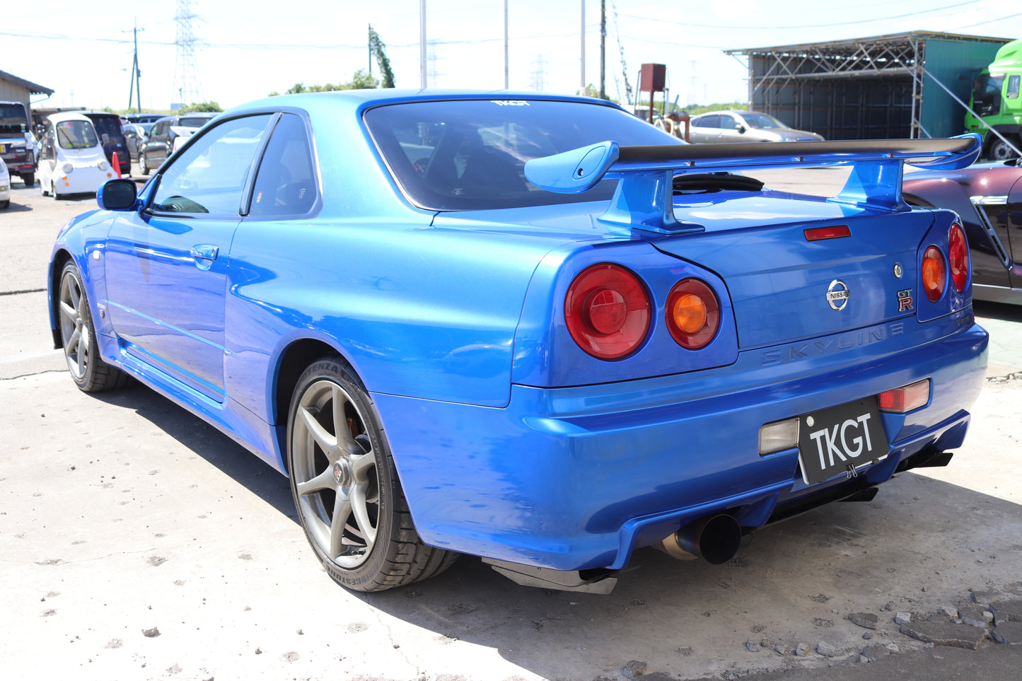2001 NISSAN SKYLINE GT-R BNR34 GT-R V-SPEC II MT #1101082