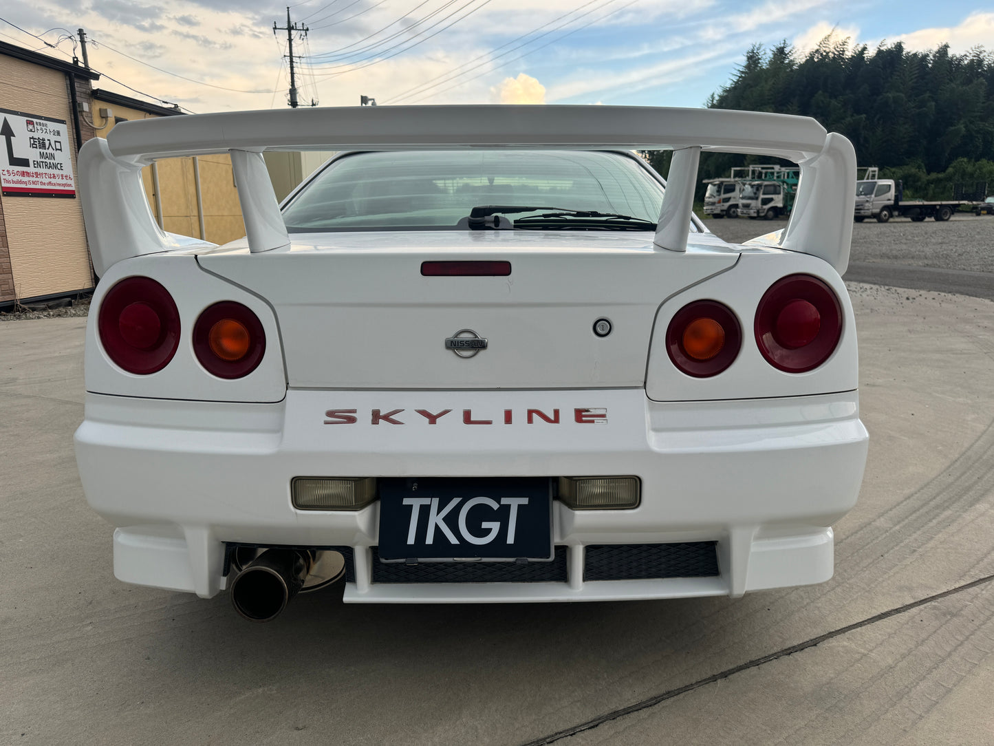 1998 NISSAN SKYLINE R34 25GT-T AT #1101513