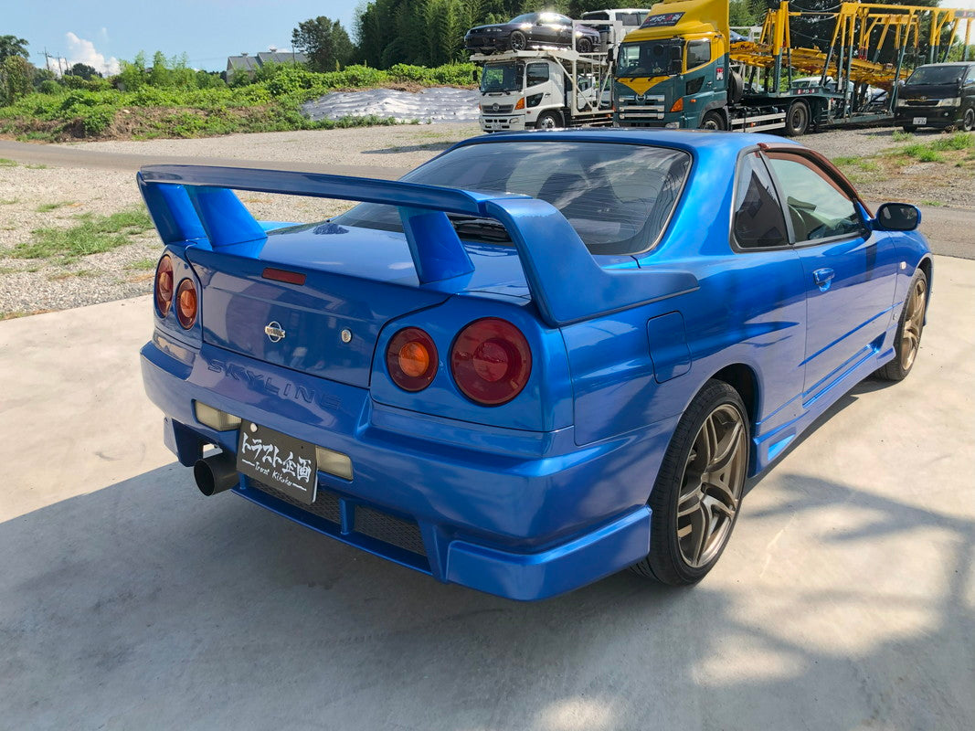 2001 NISSAN SKYLINE R34 25GT TURBO MT #1300397