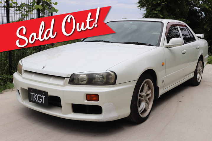 1998 NISSAN SKYLINE R34 25GT-X AT #1300318