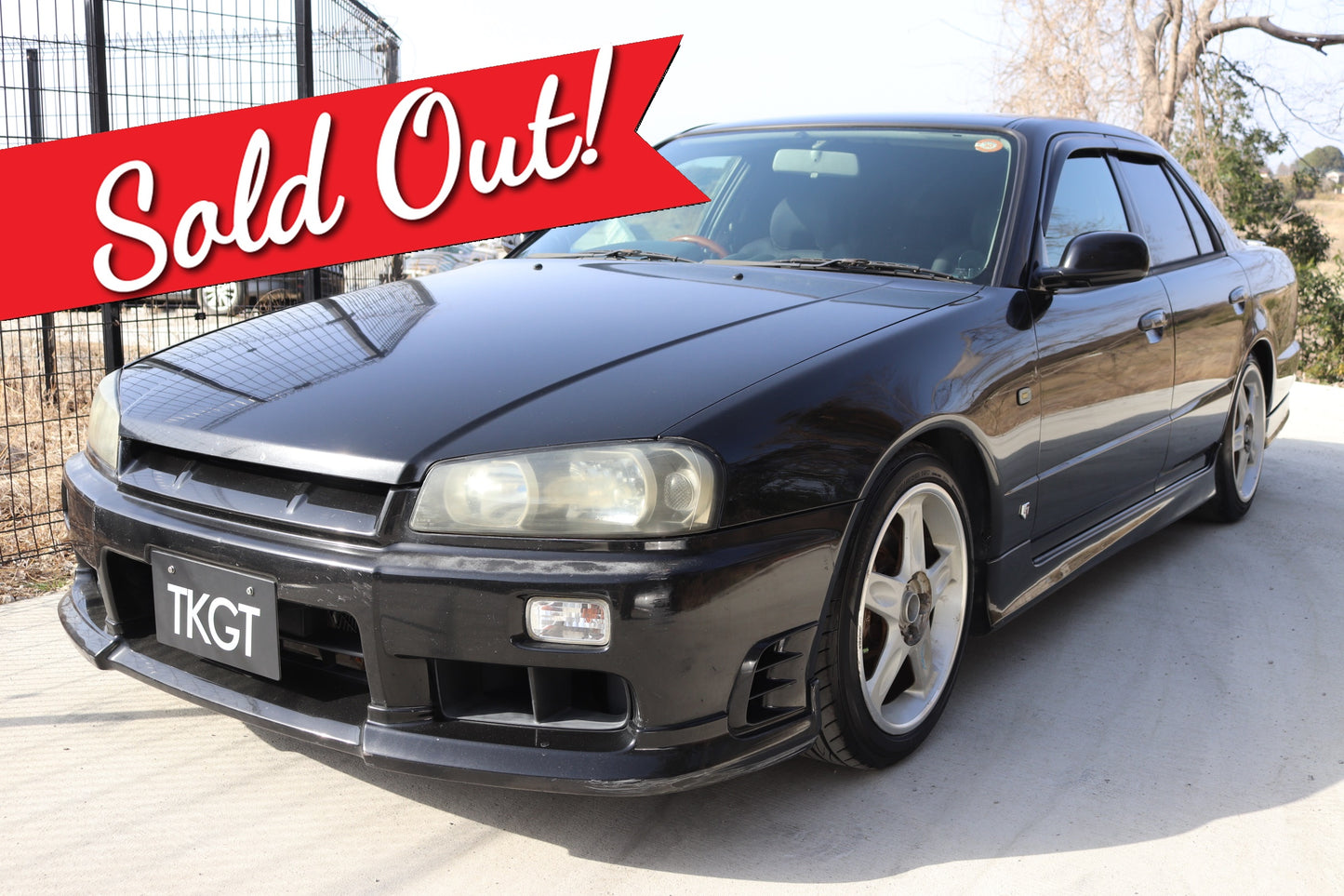 1998 NISSAN SKYLINE R34 25GT TURBO MT #5465