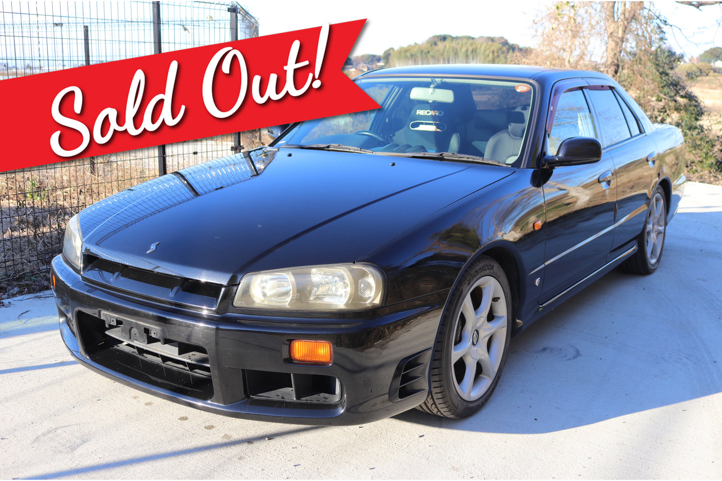 1998 NISSAN SKYLINE R34 25GT TURBO MT #4521