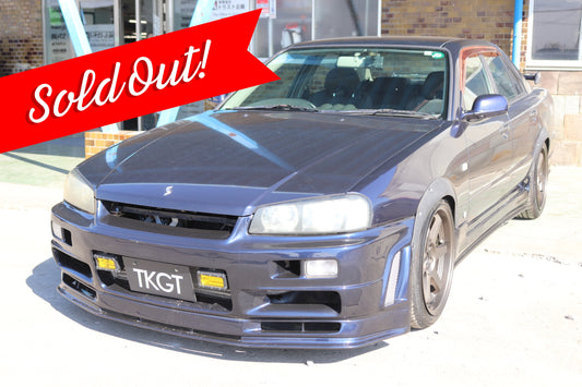 1999 NISSAN SKYLINE R34 25GT TURBO MT #1100063