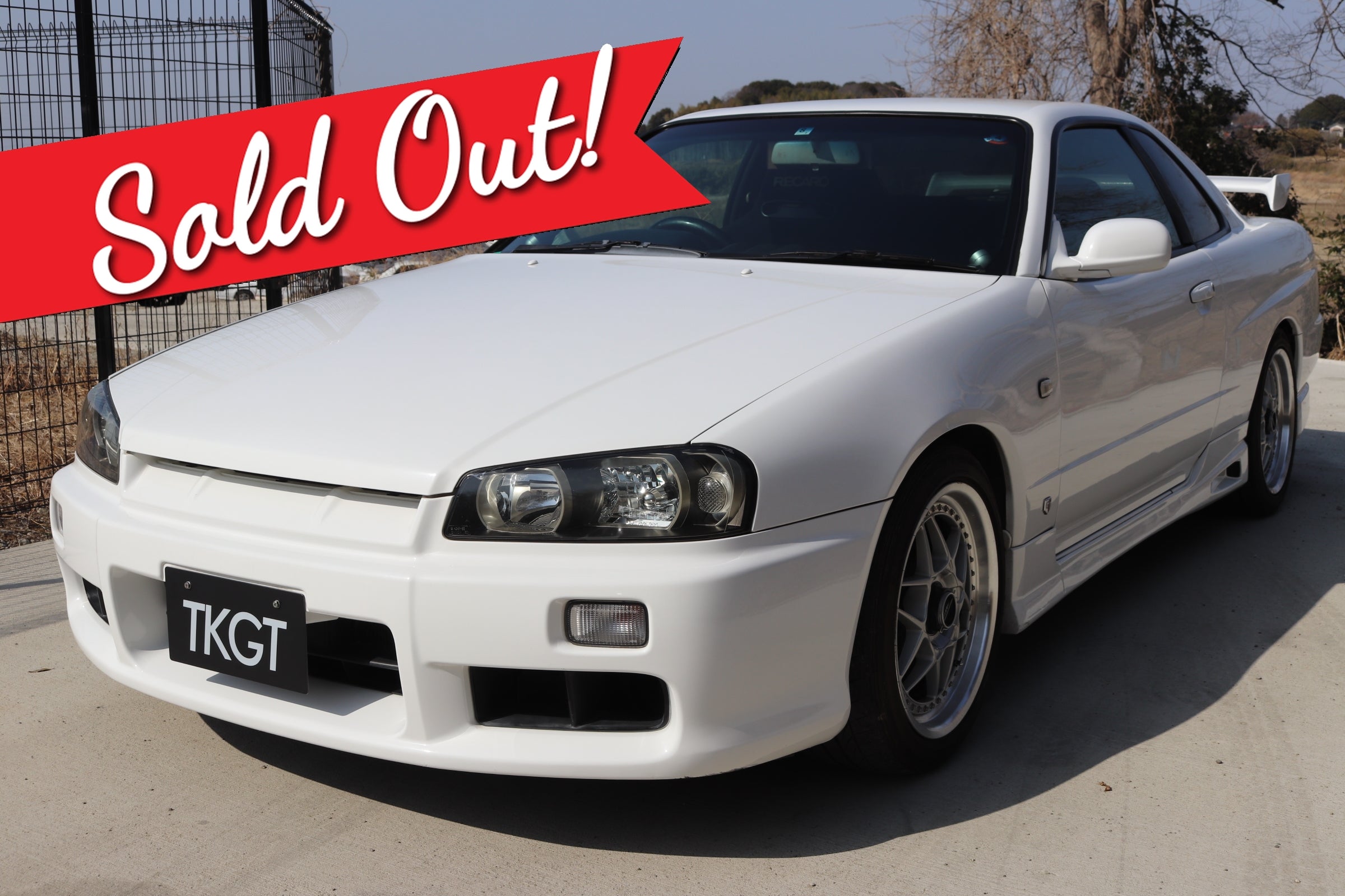 1998 NISSAN SKYLINE R34 25GT TURBO AT #1100804 – TK CARS