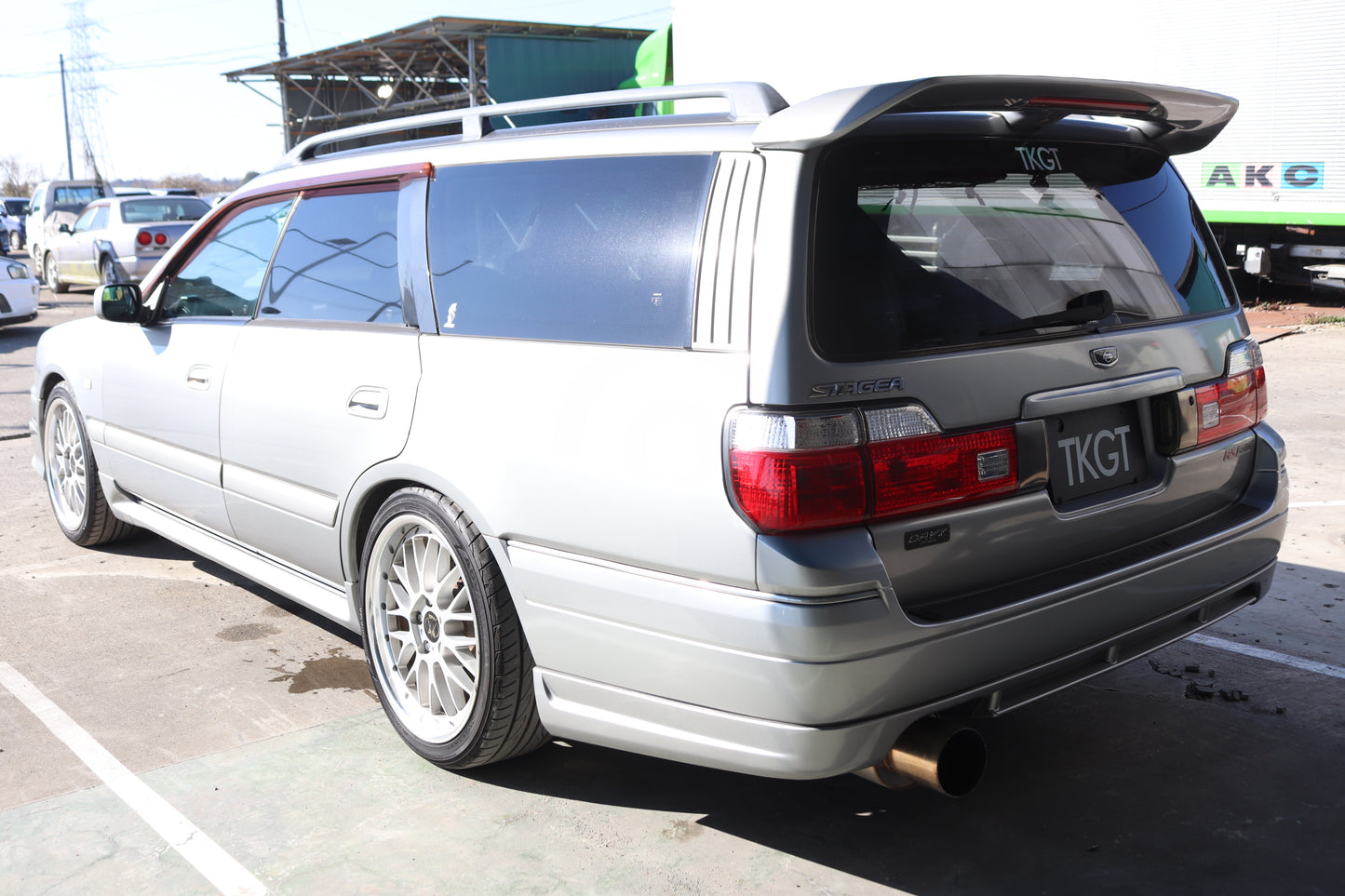 1999 NISSAN STAGEA WGNC34 25T RS FOUR V AT #2100432