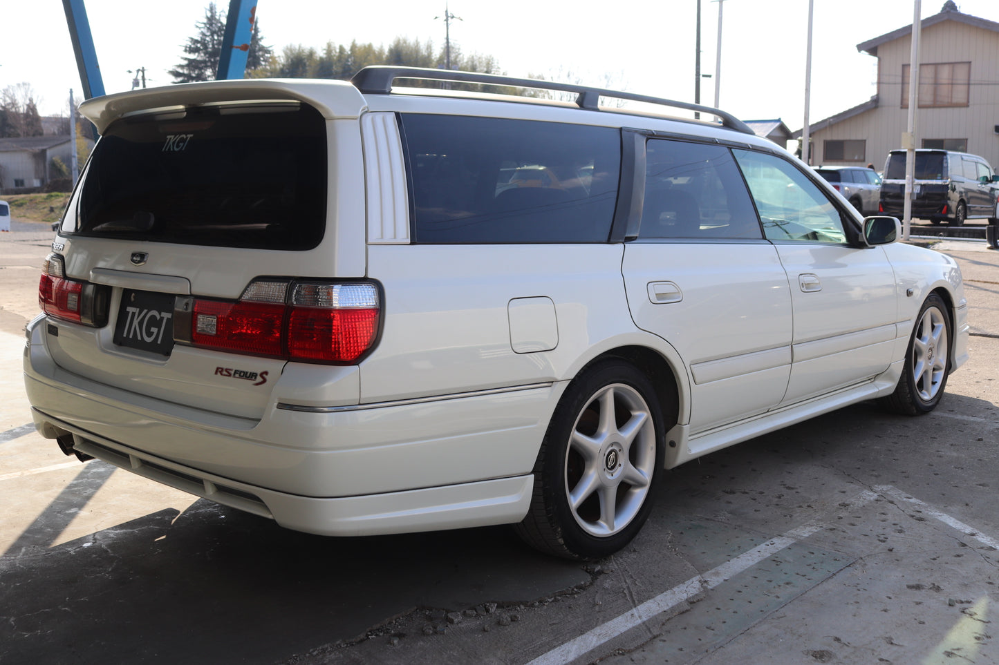 1998 NISSAN STAGEA WGNC34 25T RS FOUR S MT #1300129