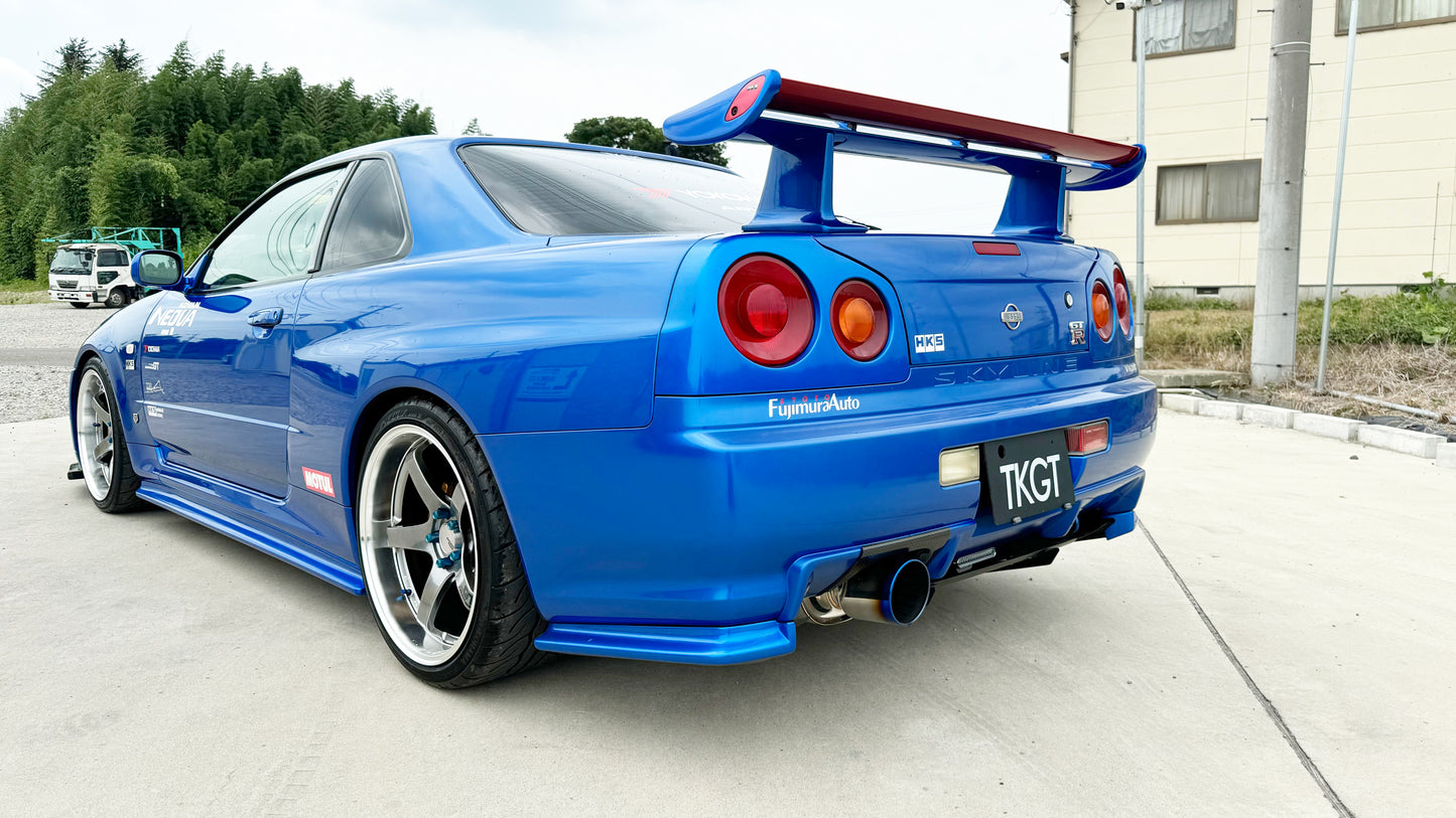 1999 NISSAN SKYLINE GT-R V-SPEC BNR34 #2101255