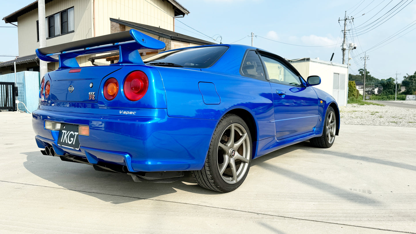 1999 NISSAN SKYLINE GT-R V-SPEC BNR34 #1101519