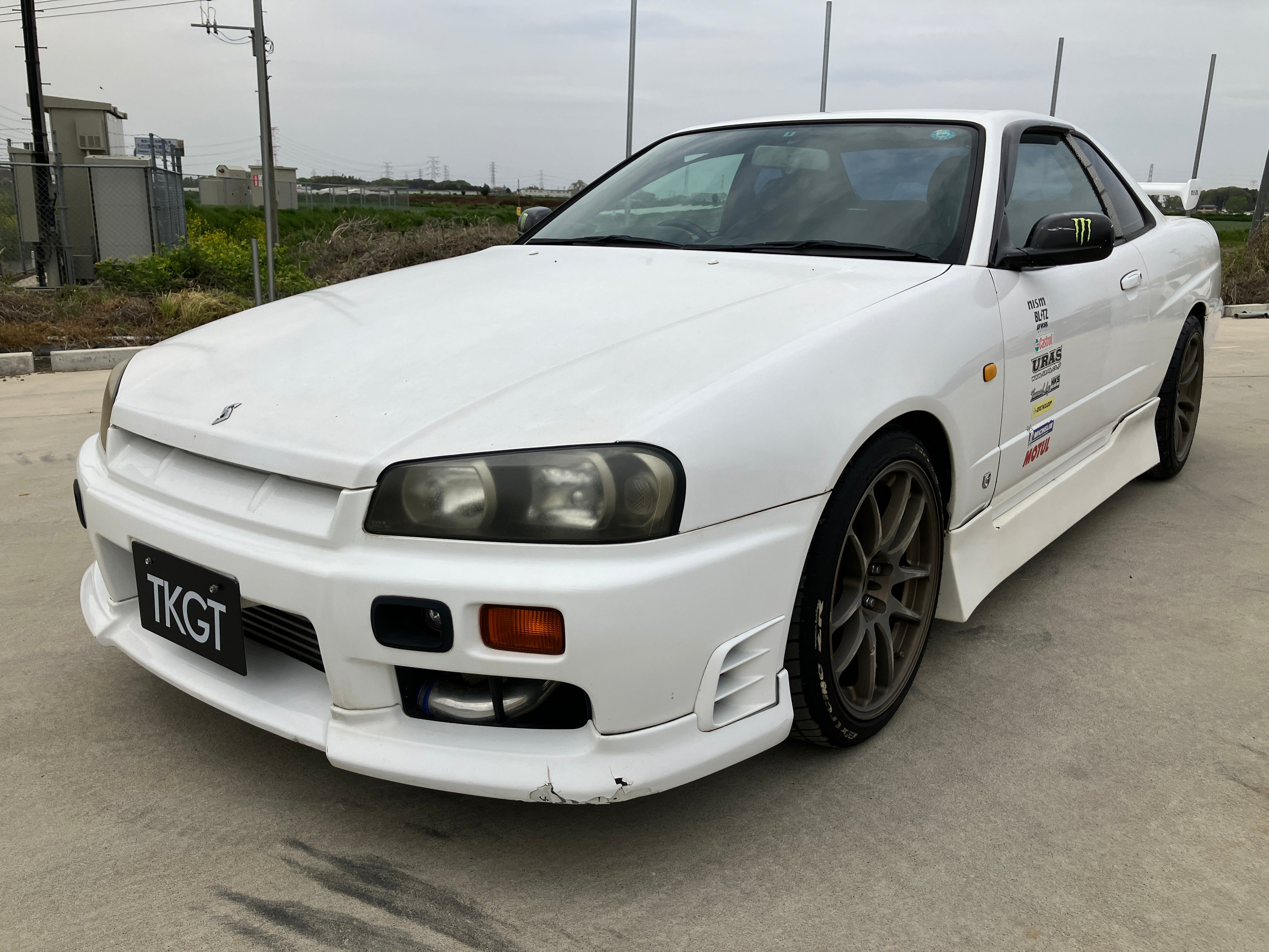 1999 NISSAN SKYLINE R34 25GT TURBO MT #4672