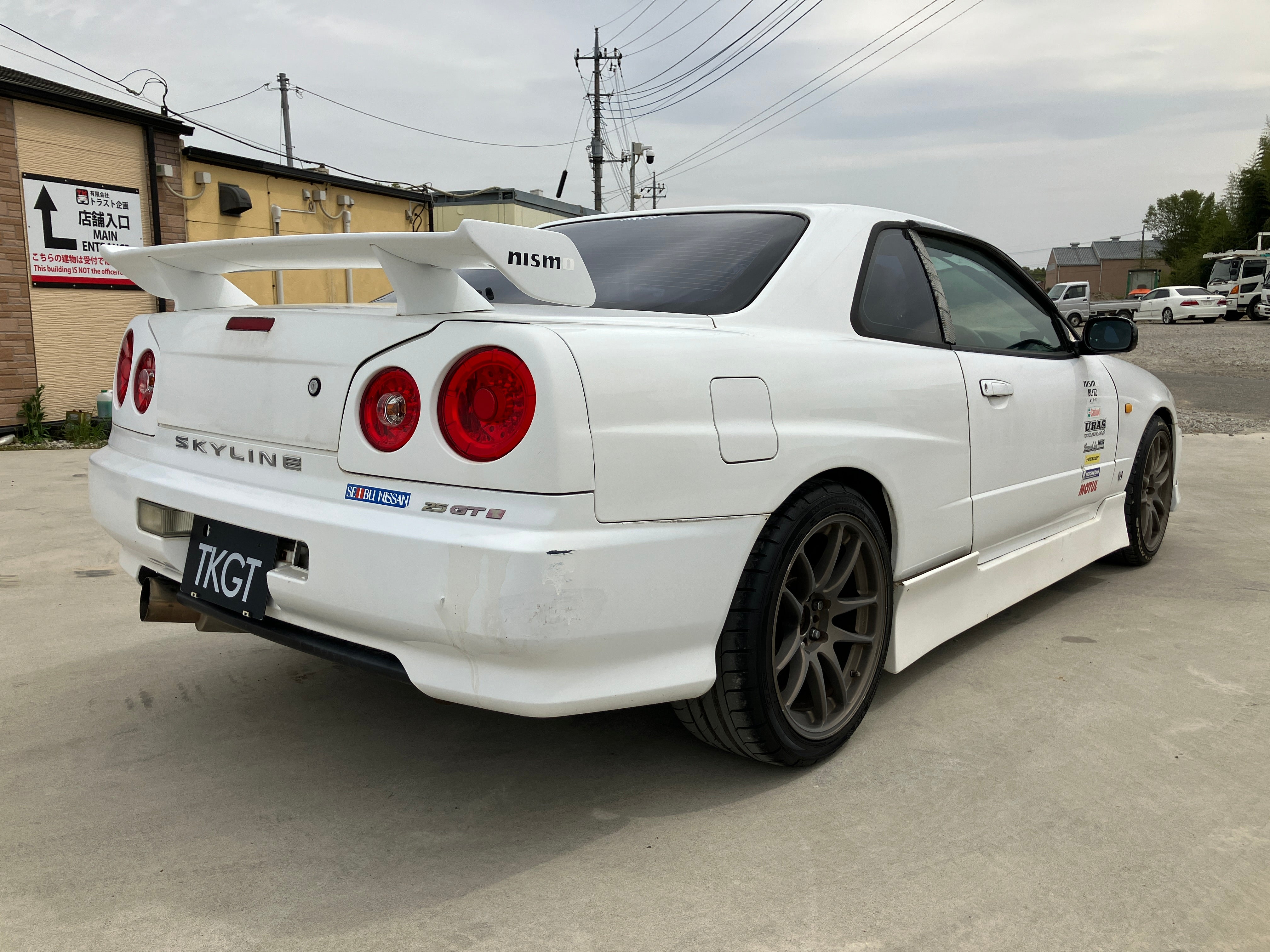 1999 NISSAN SKYLINE R34 25GT TURBO MT #4672