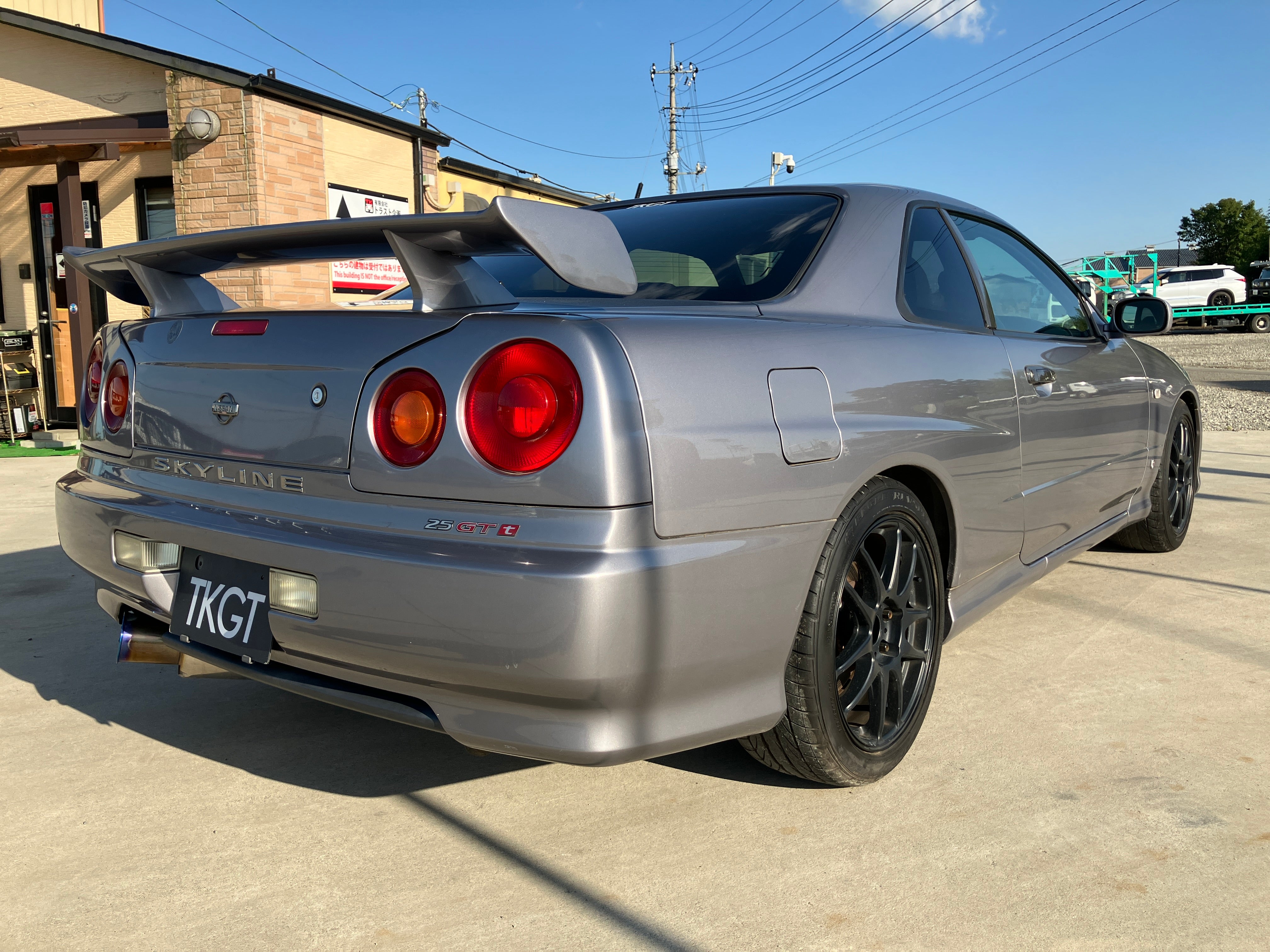 1999 NISSAN SKYLINE R34 25GT TURBO MT #3872