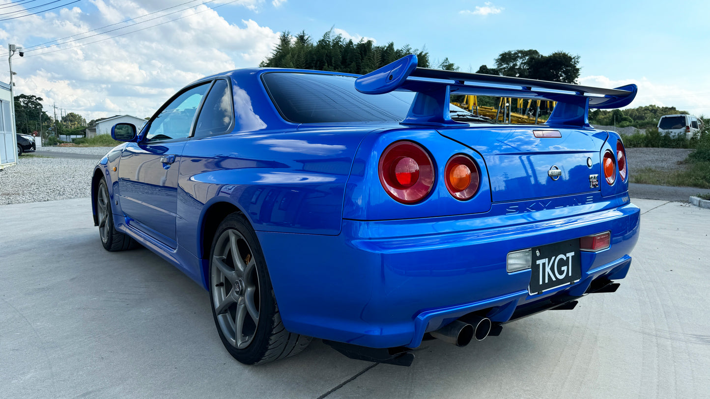 1999 NISSAN SKYLINE GT-R V-SPEC BNR34 #1101555