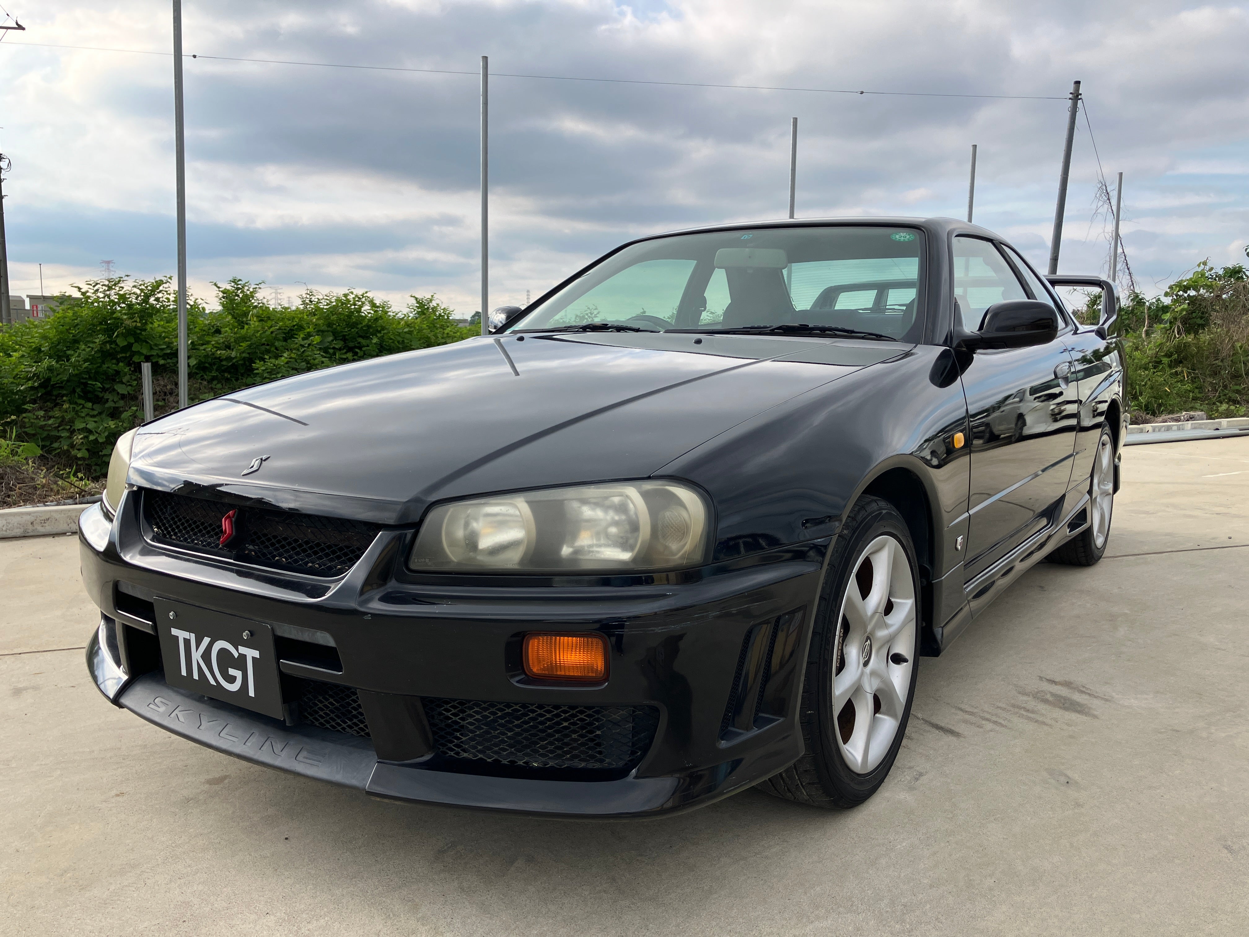 1999 NISSAN SKYLINE R34 25GT TURBO MT #4221