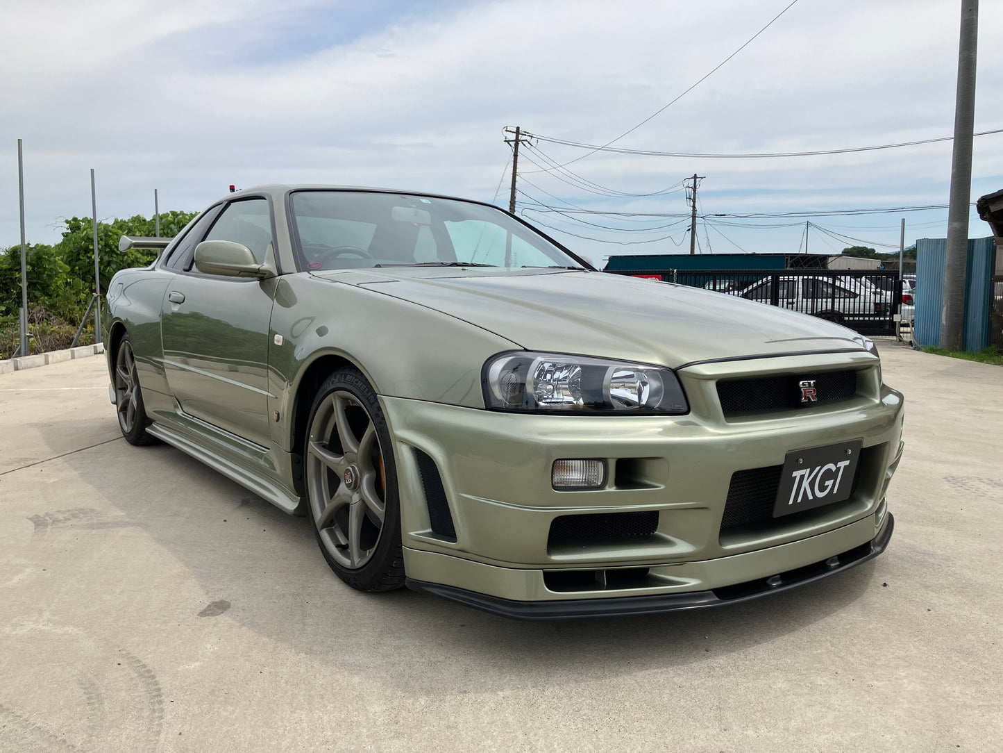 2002 NISSAN SKYLINE R34 GT-R V-Spec II Nur Millennium Jade #1101465