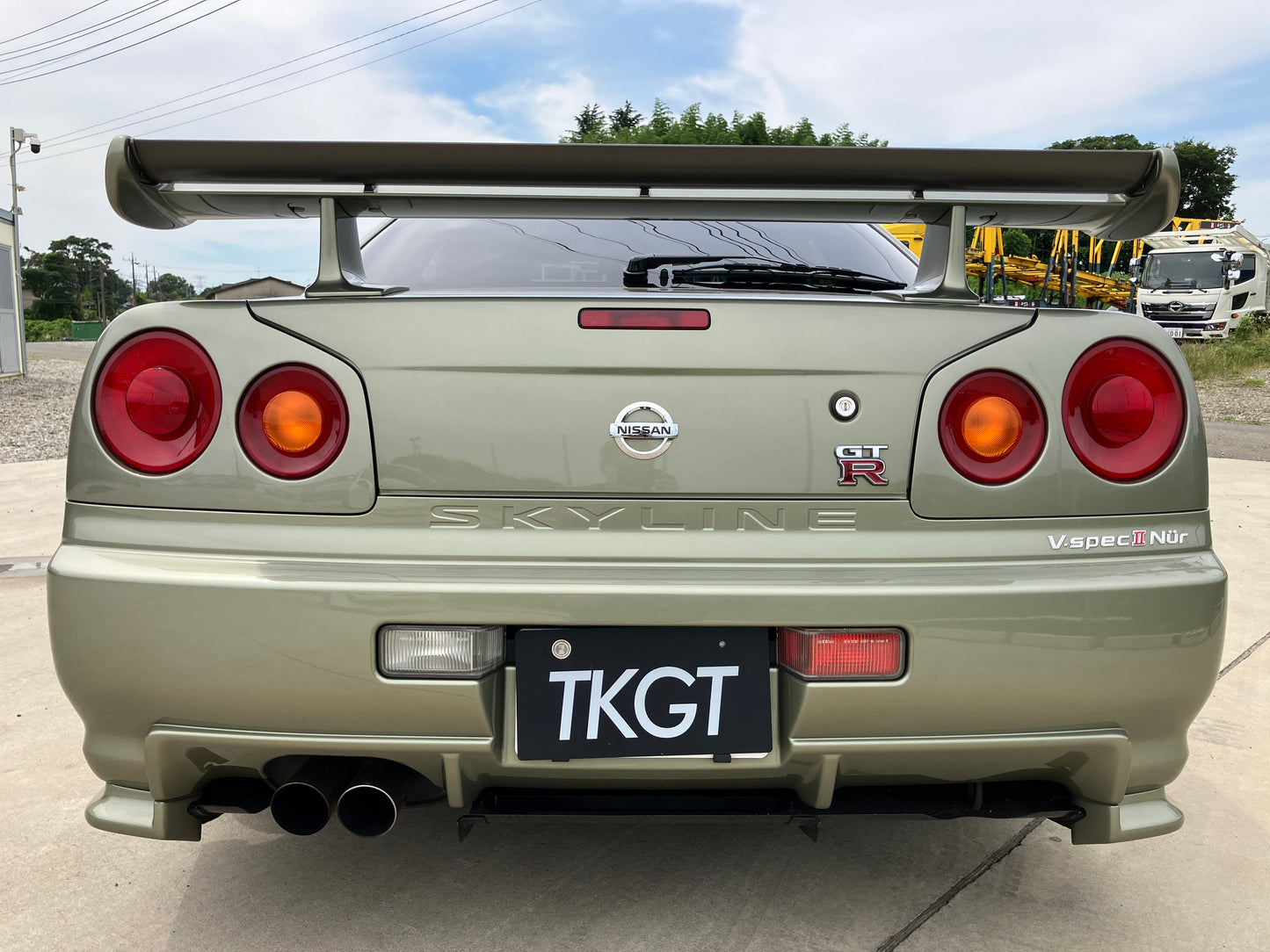 2002 NISSAN SKYLINE R34 GT-R V-Spec II Nur Millennium Jade #1101465