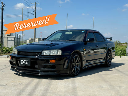 2000 NISSAN SKYLINE R34 25GT MT #2101176