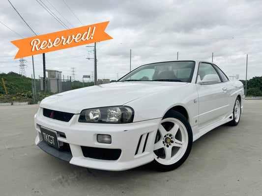 1999 NISSAN SKYLINE R34 25GT TURBO MT #1101542