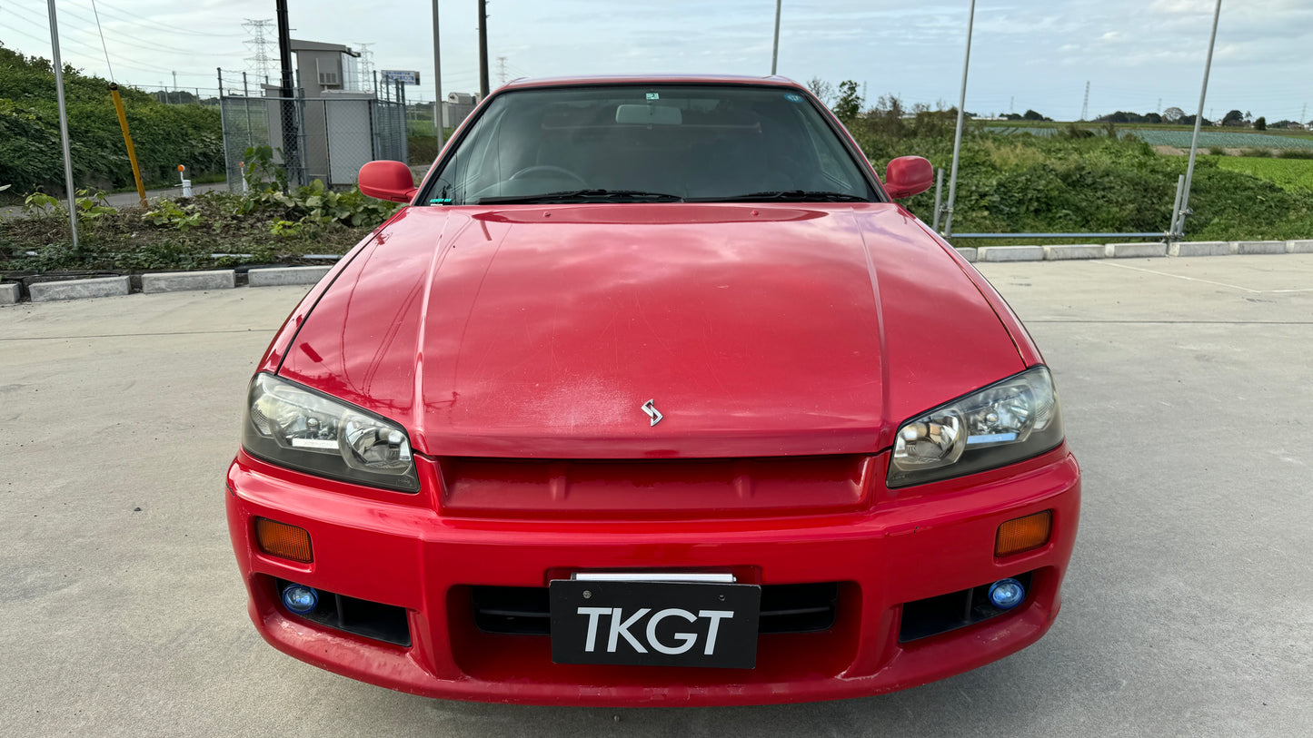 2000 NISSAN SKYLINE R34 20GT AT ACTIVE RED #4669