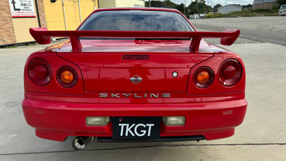 2000 NISSAN SKYLINE R34 20GT AT ACTIVE RED #4669