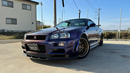 2000 NISSAN SKYLINE GT-R BNR34 MIDNIGHT PURPLE III #1101606