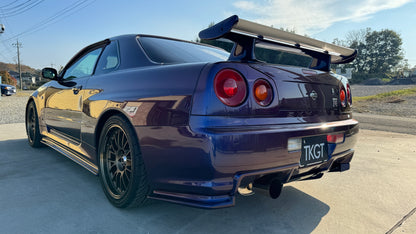 2000 NISSAN SKYLINE GT-R BNR34 MIDNIGHT PURPLE III #1101606