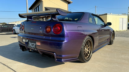 2000 NISSAN SKYLINE GT-R BNR34 MIDNIGHT PURPLE III #1101606