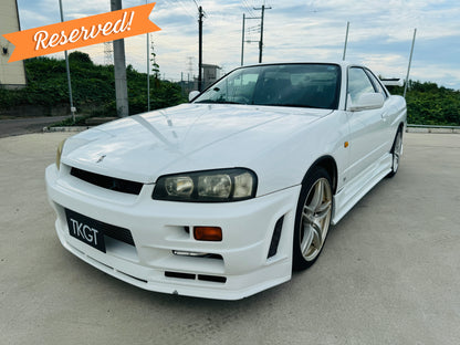 2000 NISSAN SKYLINE R34 25GT-V TURBO MT GT-R STYLE #2100460