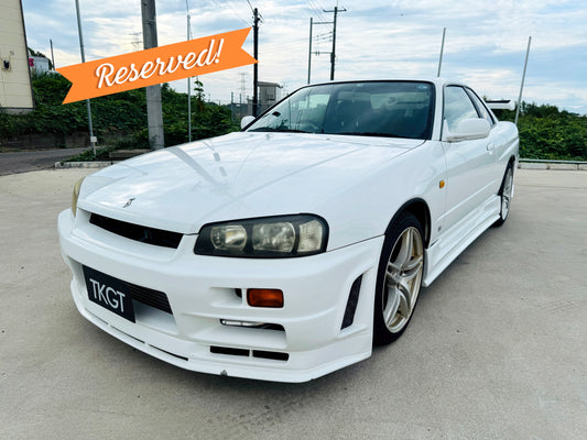 2000 NISSAN SKYLINE R34 25GT-V TURBO MT GT-R STYLE #2100460