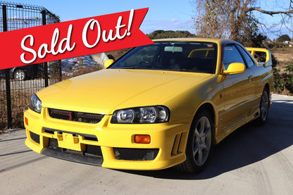 1998 NISSAN SKYLINE R34 25GT TURBO MT #2100478