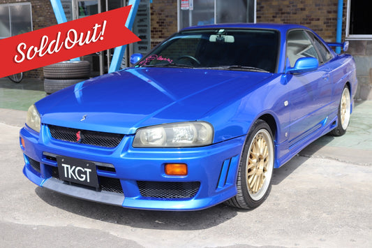 2000 NISSAN SKYLINE R34 25GT TURBO MT #2100854