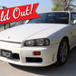 1998 NISSAN SKYLINE R34 25GT TURBO AT #2100129