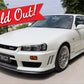 1998 NISSAN SKYLINE R34 25GT TURBO AT #2100737