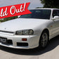 1998 NISSAN SKYLINE R34 20GT AT #5538